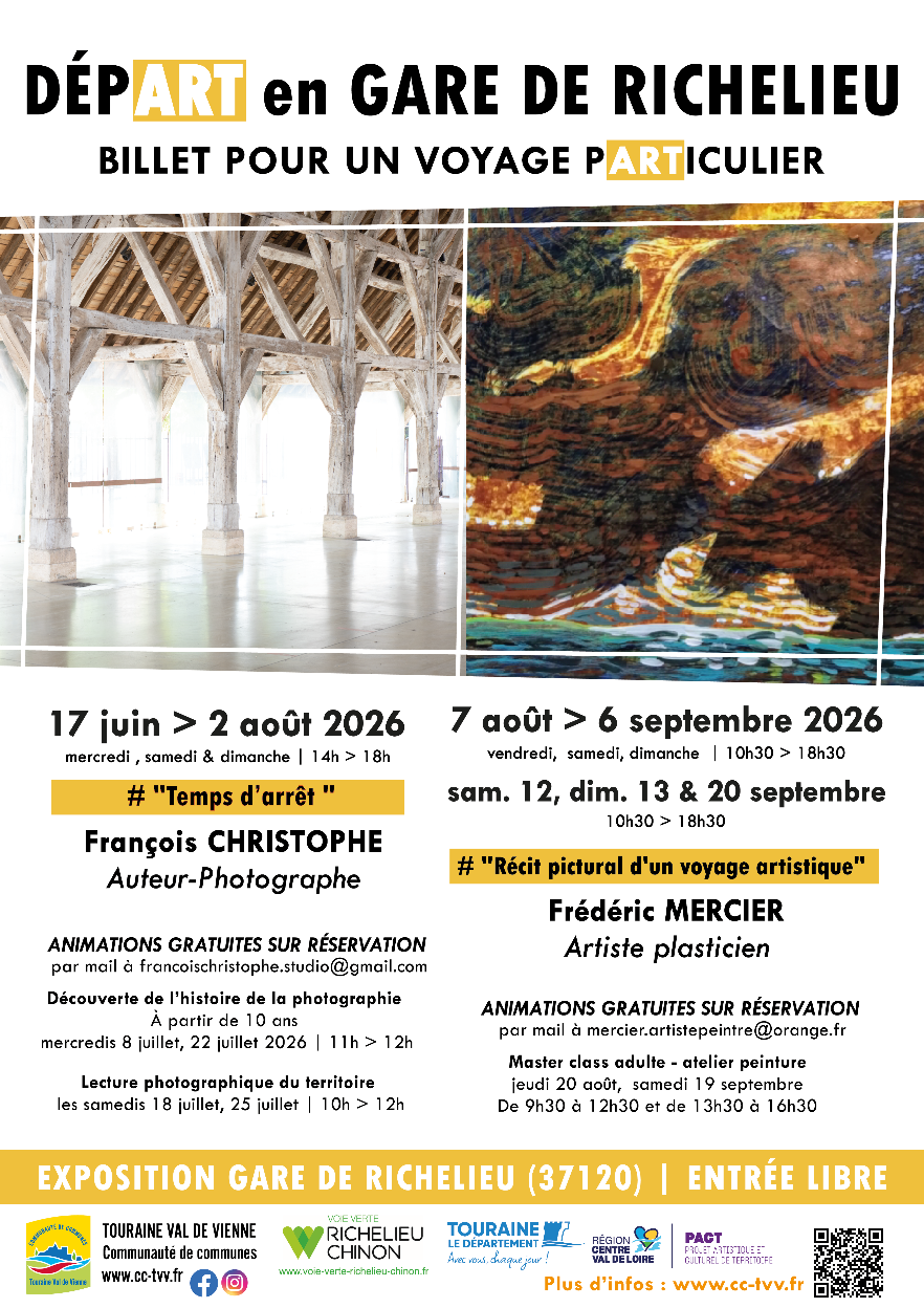 Affiche A3 depart en gare